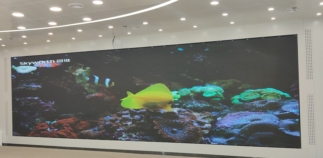 四川成都国家电网电力集团多媒体会议室 P1.25 超高清 LED 显示屏控制系统项目