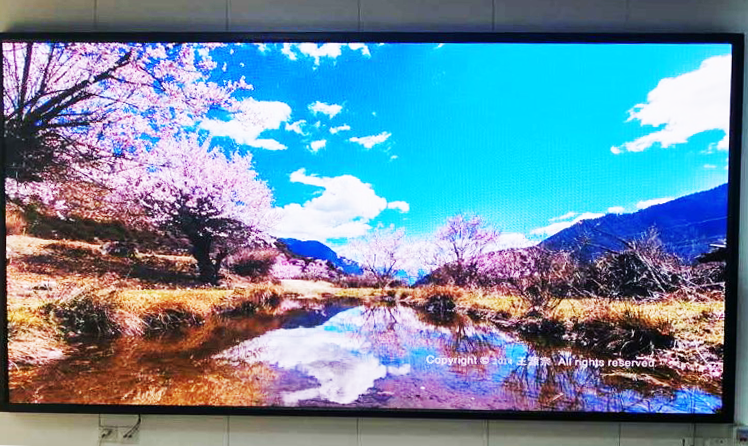 郑州某公司会议室 LED 显示屏控制系统项目
